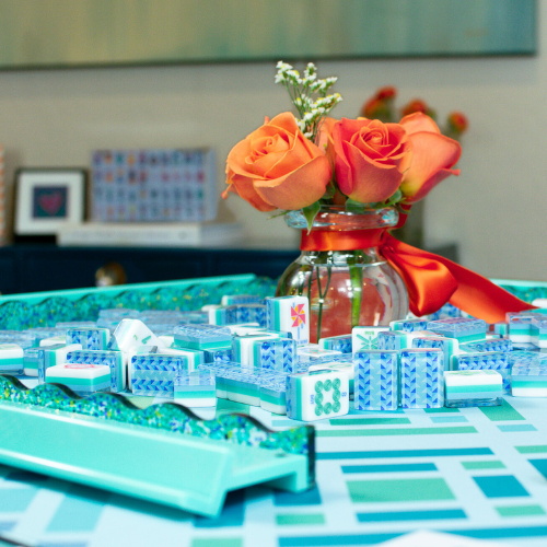 MAHJONG MAT  |  Brightside  |  33" x 33"