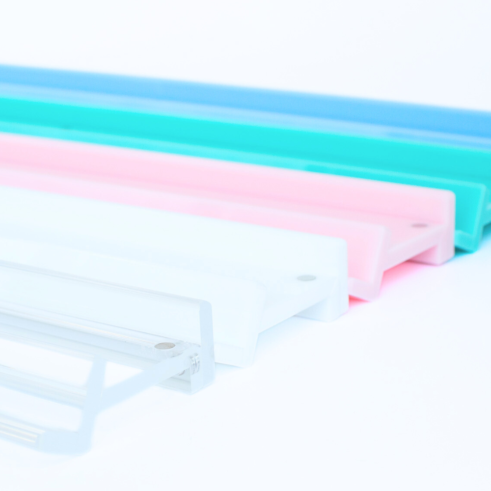 MAHJONG RACKS | Premium Acrylic | 4 Racks + 4 Pushers