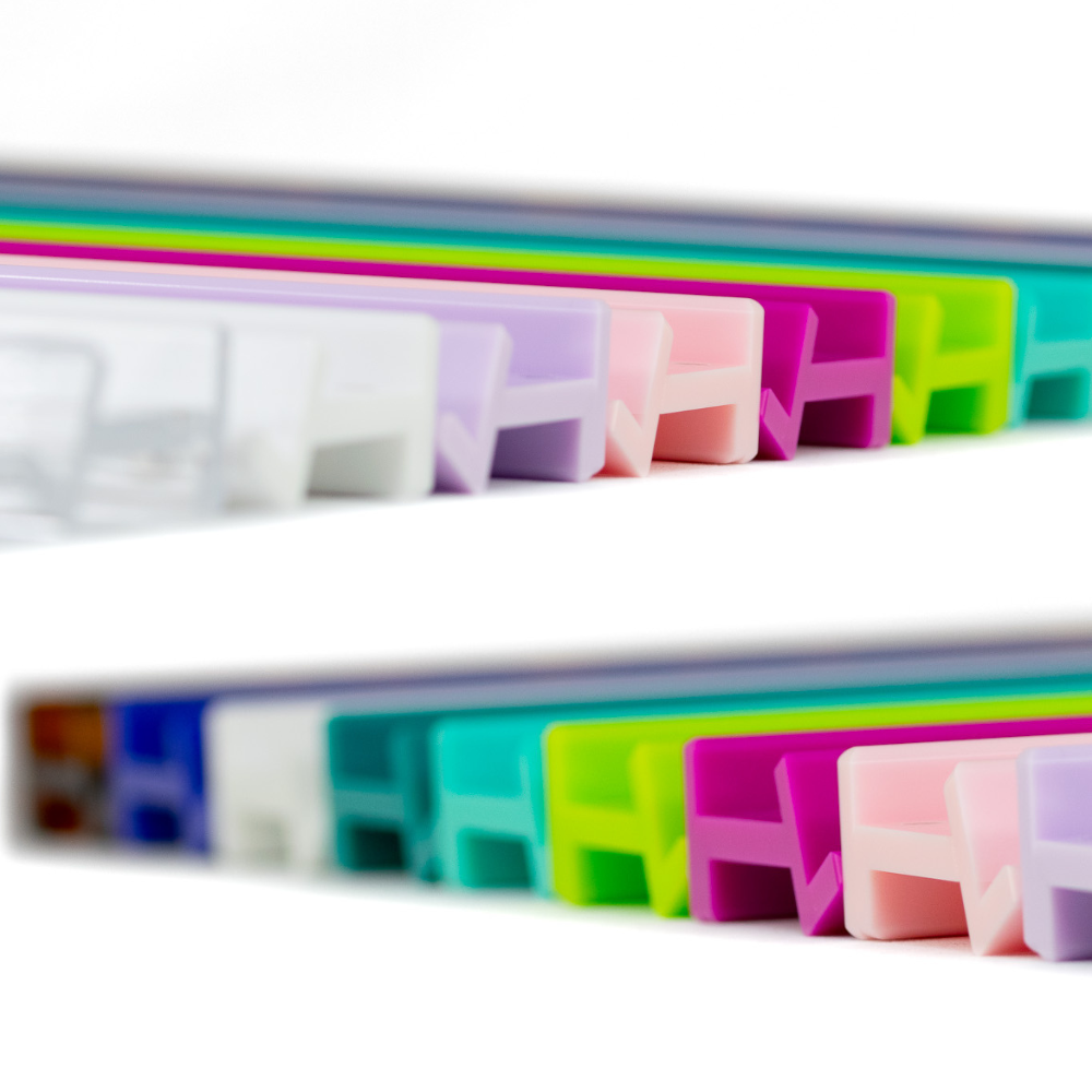 MAHJONG RACKS | Premium Acrylic | 4 Racks + 4 Pushers